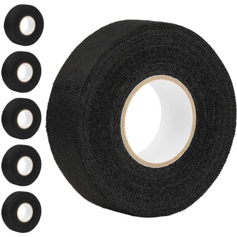 Ruban Adhésif Textile 19 Mm X 25 M – Lot De 5 Rouleaux, Résistant à La Chaleur !