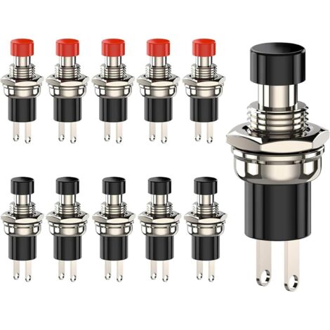 Lot De 50 Mini-Boutons Poussoirs Tactiles 12x12x4,3 Mm - Pour Domotique Et Électronique