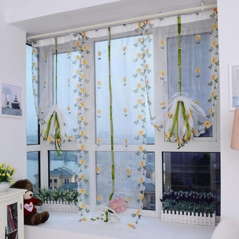 Panneaux De Rideaux Floraux Scalamandre – Coton Doublé, Multicolore – 86 Cm De Long X 51 Cm De Large