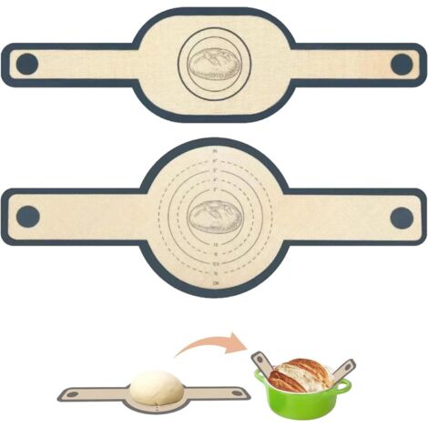 Paniers Pain Réutilisables Silicone Kit Paniers à Pain 13 Pièces - Avec Accessoires Silicone - Boulangerie Maison Kit Panification