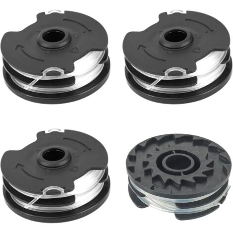 Bobine Fil Coupe Bordure,Bobine Fil Nylon,Pour LIDL Parkside tondeuse à gazon PRT 550 A1, A3 PRTA 20-Li A1, B2, C3 Pièces de Rechange Coupe Bordure (4 Fil Coupe Bordure)