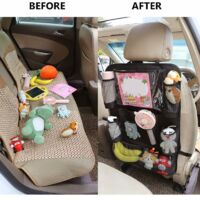 SLshiBo Organisateur Voiture Enfant avec Plateau Pliable