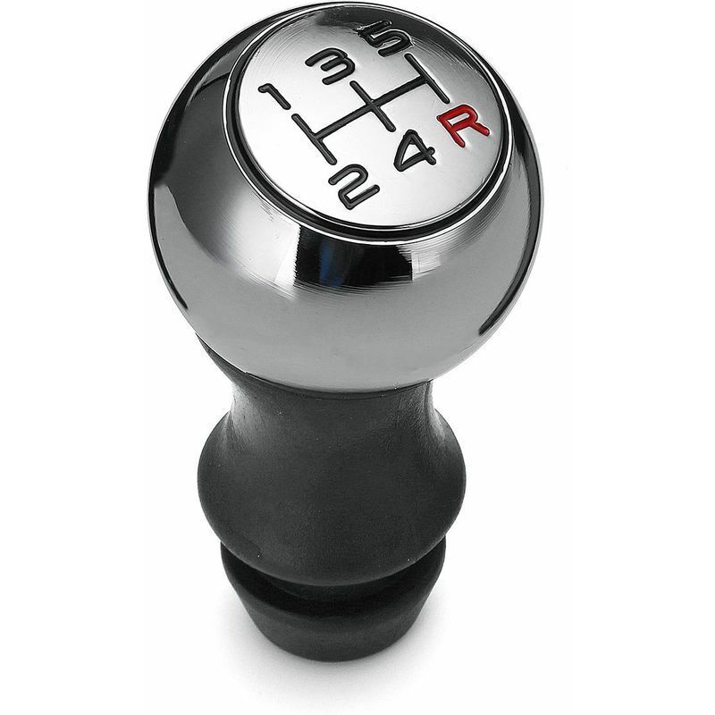 Pommeau De Levier De Vitesse Chrome 5 Vitesses Pour Peugeot 106 II, 206, 306, 406, 605 - NEUF