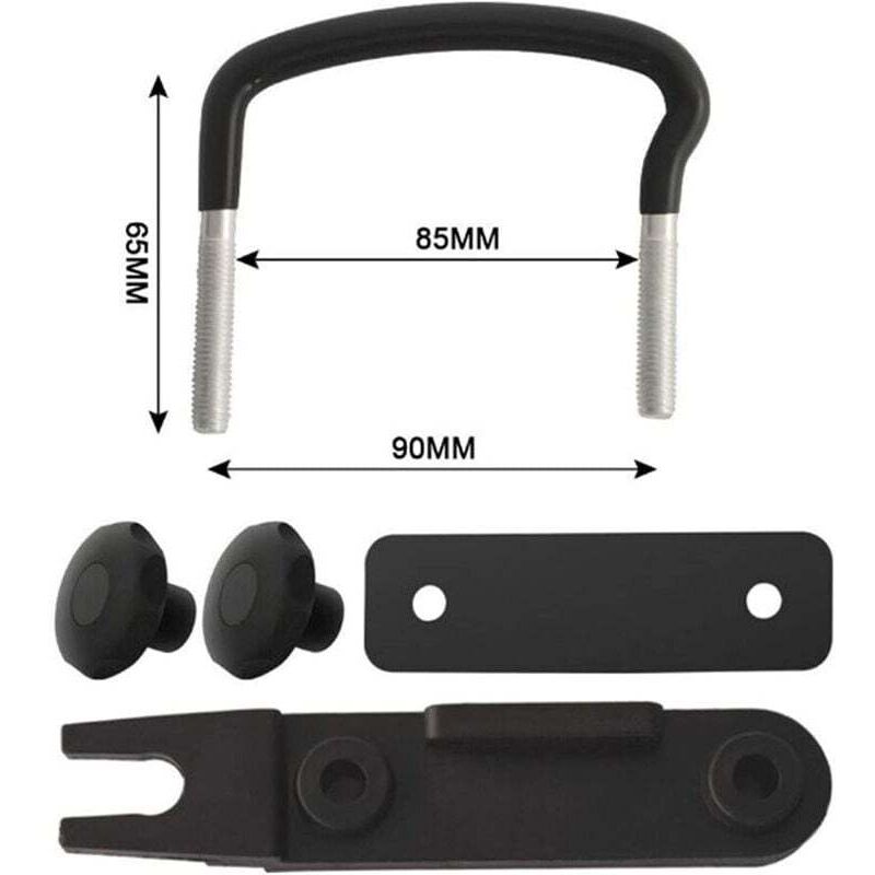 Kit 4 Vis à Rainure En T M8 X 40 Mm – Acier Inox 304, Avec écrous, Rondelles Et Gants