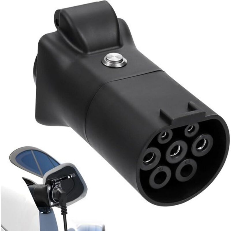 Adaptateur de Charge pour Véhicule Électrique - 32A vers 16A, 230V Adaptateur de Charge pour Véhicule Électrique - 32A vers 16A, 230V