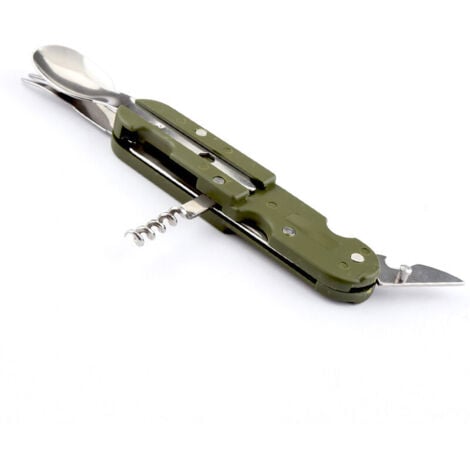 Couverts D'Ustensiles De Camping En Plein Air,Couverts Pliants