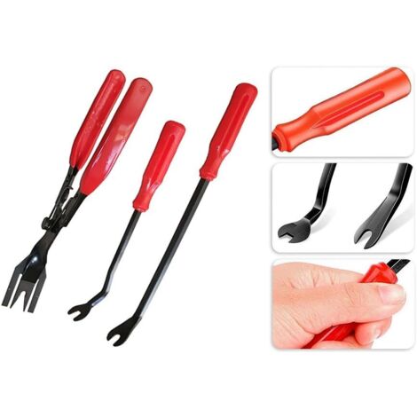 Kit De 2 Outils Pour Dépose De Garnitures De Porte Auto – En Acier Allié, Compacts Et Solides