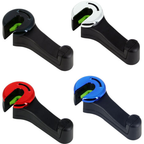 Accessoires Voiture,Crochet Pour Appui-tête De Voiture 2 En 1, Avec Support De Téléphone, Pour