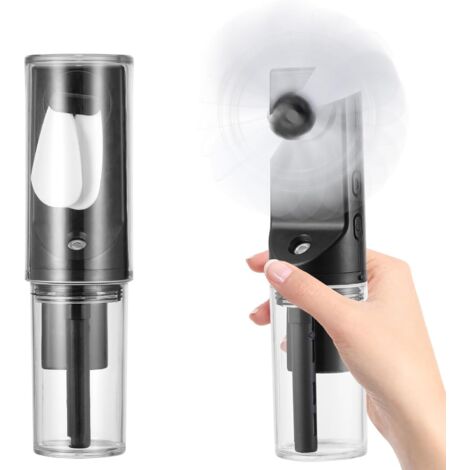 Ventilateur Brumisateur,mini Ventilateur Portatif Avec Brouillard D'eau à 4 Vitesses Ventilateurs De Refroidissement Avec Reservoir Eau Claire Blanc 78648653