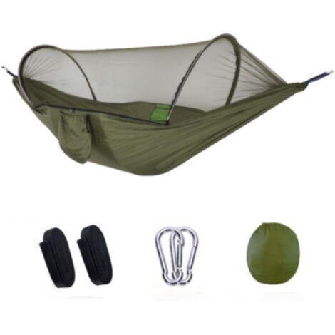 Hamac de voyage ultra léger avec filet pop-up, hamac