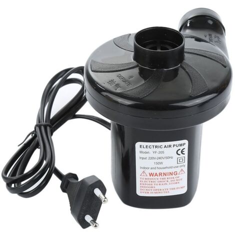 Pompe à Air Puissante - Gonfleur/Dégonfleur Électrique 240V Avec 3 Buses | Parfait Pour Matelas, Piscines Et Jouets Gonflables