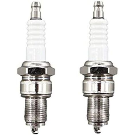 Lot De 2 Bougies D'allumage Pour Tronçonneuse / Débroussailleuse - Compatible Stihl MS180, MS250, Husqvarna 365, Etc.