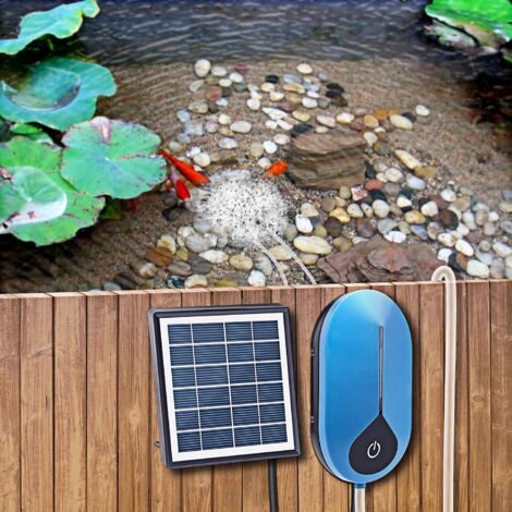 Pompe à Eau Solaire Pour Bassin - 10W, Submersible, Oxygénation Et Circulation Pour Poissons