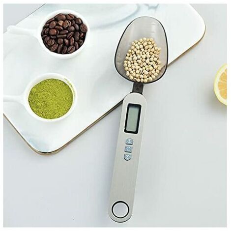 LACOR Cuillère Avec Balance Digitale Grise - Pesée Précise Pour Cuisine