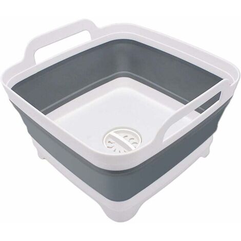 Évier De Camping Pliable – Baignoire Vaisselle Portable – Pour Extérieur, Lavage Bouteilles – Neuf