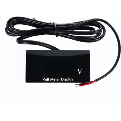 Voltmètre USB Pour Voiture 12V/24V – 4 Ports, Alliage Aluminium – Neuf