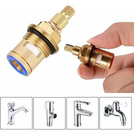 Cartouche De Robinet à Disque En Céramique - Cartouche De Thermostat En Laiton Pour Baignoire Et