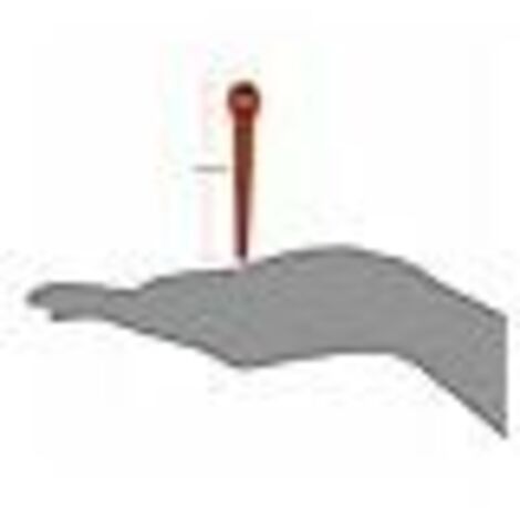 Lot De 12/24/60 Lames En Plastique Pour Tondeuse à Gazon 198426-9