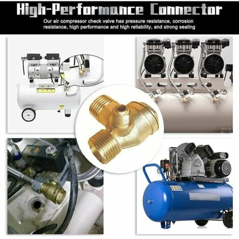 Vanne De Commande 3 Trous Pour Compresseur D'air - Installation Simple, Générique - Neuf En Emballage - Fabriquée En Chine