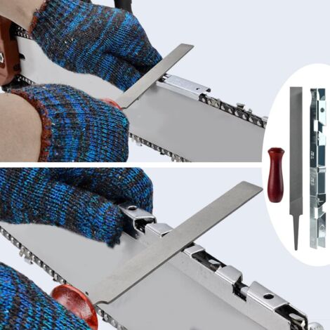 Mumusuki Jauge De Profondeur + Kit De Lime Plate, Kit D'affûteuse De