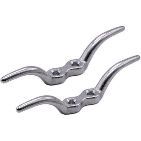 Anneaux Clips de Mât de Drapeau,Clips de Montage pour Mât de Drapeau,Clips pour Anneaux de Drapeau,Anneaux de Fixation pour mât de Drapeau,Clip de Mât de Drapeau,Avec 4 Mousqueton Clip,4 Pièces