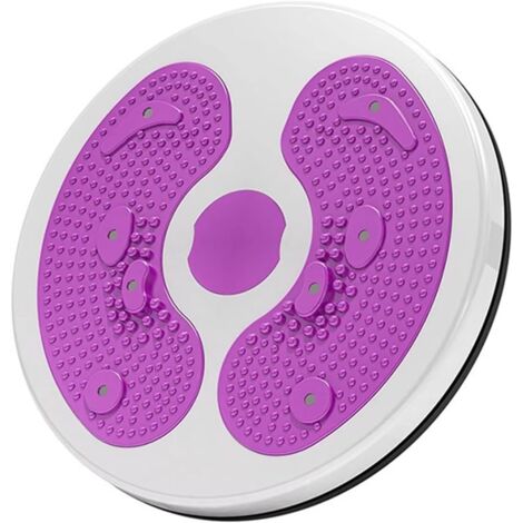 Disque D'entraînement Pour La Taille Avec Bande élastique - Sculpture Abdominale, Perte De Poids, Rose