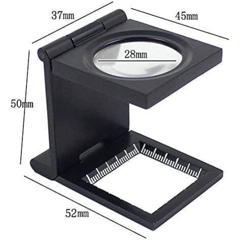 10 Pièces Enfants Loupe en Plastique, Loupes Verres Grossissants Portables pour Recherche en Plein Air, École et Maison