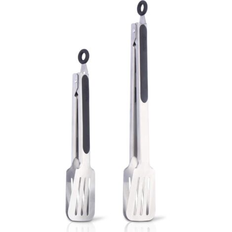 Yardwe Pince de cuisson pour barbecue en acier inoxydable - Ustensile Yardwe Pince de cuisson pour barbecue en acier inoxydable - Ustensile