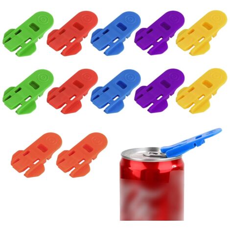 6 Couvercles Refermables Pour Canettes - Ouvre-boîtes De Bière - Bouchons De Boisson