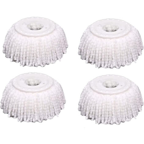 Lot De 4 Têtes De Balai Triangulaires, Compatibles Avec Les Balais O Cedar Vileda Convenant Au Nettoyage De Diverses Surfaces 99379732