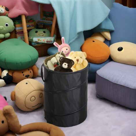 Poubelle Portative Extérieure, Poubelle De Camping 15.7x19.3in, Pelouses Pour Panier à Linge