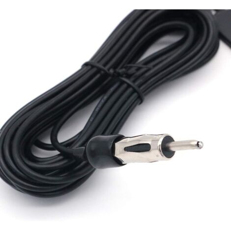 Antenne Radio FM Universelle Pour Voiture - Câble 5 M, Amplificateur De Signal, Facile à Coller Sur Le Pare-brise - 4