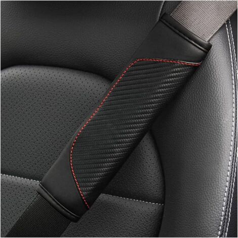 Sparco Lot De 2 Protège-Ceintures De Sécurité Gris – Coussinets Confort Anti-Frottement Pour Voiture