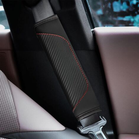 2 Protège-ceintures Voiture En Velours Doux - Motif Nuage, Réglables, Pour Enfants Et Adultes