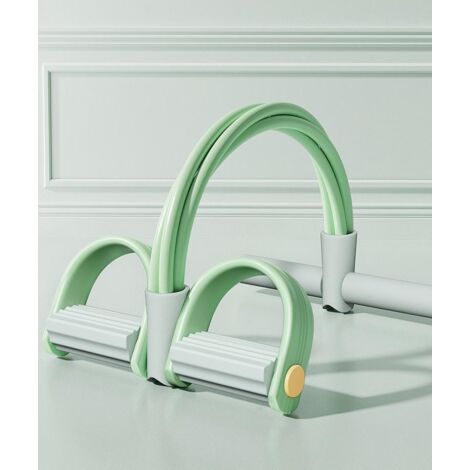 Corde De Tension Fitness Extracteur D'Étrier Intelligent - Bande Résistance 6 Tubes - Pour Dos, Abdomen, Bras, Jambes Elastique Jambe