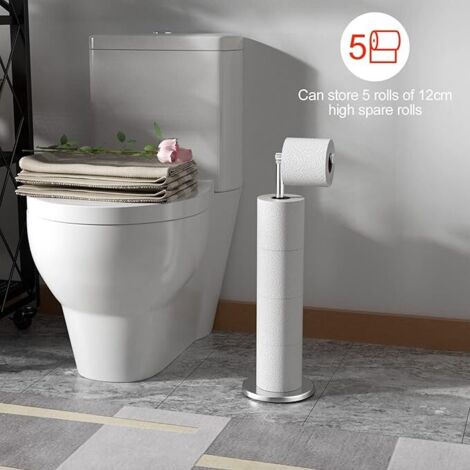 SURENHAP Porte papier toillette Porte Papier Hygiénique en Acier