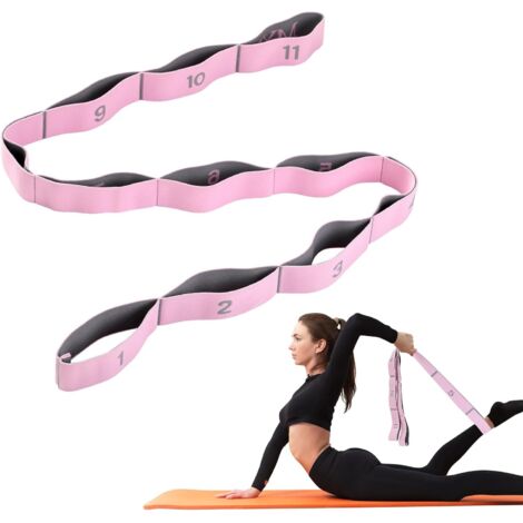 Ceinture élastique De Yoga 3 Couleurs - Bande De Résistance Fitness Pour Pull Ups