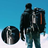 10 Pièces Mousqueton Noir, Mousqueton à Ressort Noir, Petit Mousqueton Porte-clés, Mini Mousqueton à Ressort Anneaux Fendus Pour Voyage, Pêche, Camping, Randonnée, Hamac, Sac à Dos