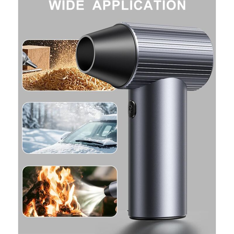 Souffleur D'air électrique Sans Fil Rechargeable - 90000 Tr/min Max, Batterie 6000mAh (occasion)