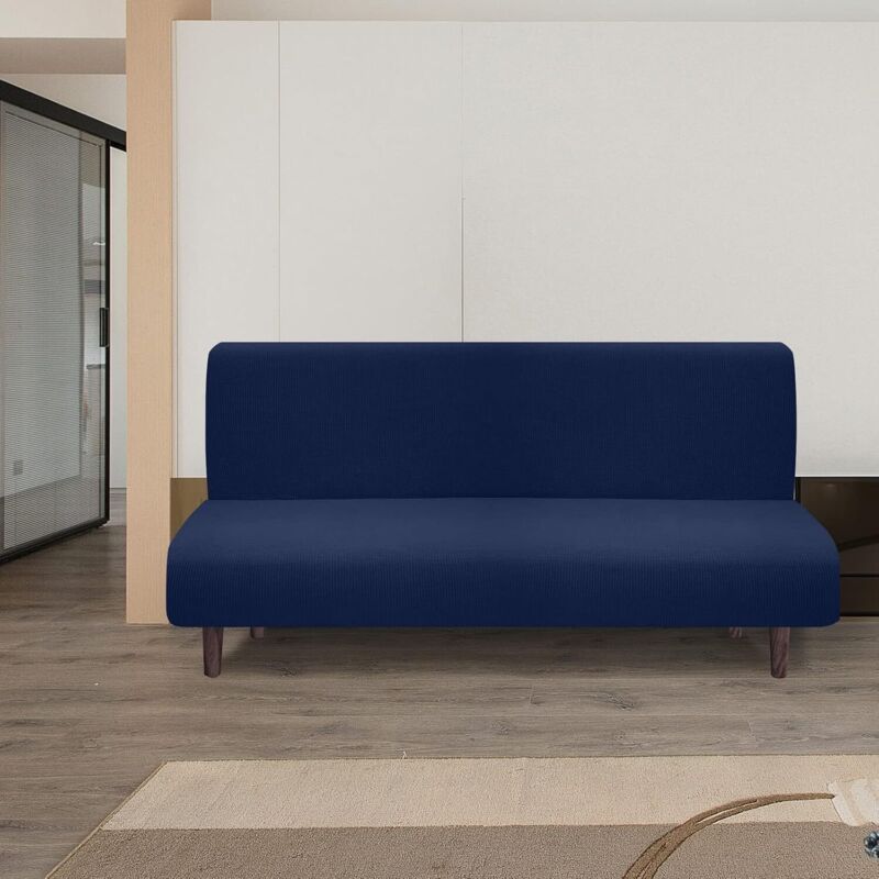 Housse Room Essentials Rouge Pour Canapé-lit Futon 72x48x6 Pouces - Polyester, Neuf