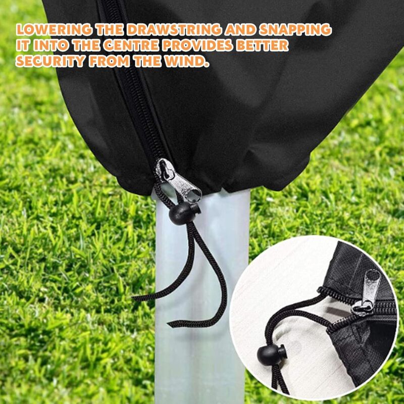 Housse De Séchoir Extérieur,Housse De Protection Pour Parasol Extérieur | Housse De Séchage Pour