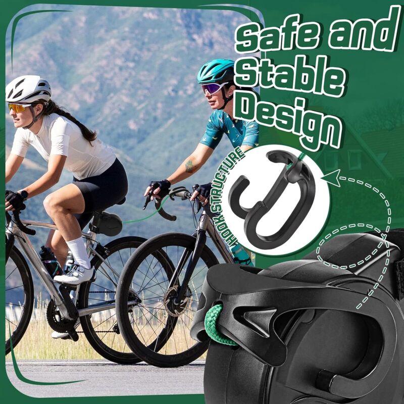 Barre De Traction Et Sangle Rétractable Pour Vélo Enfant - Système De Remorquage 2,5 M, Résistance 90 Kg