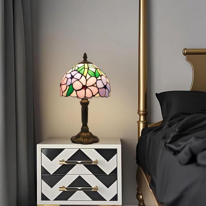 BEST&FREE Abat-Jour Lampe Chevet Ou Pied – Abat-Jour E14/E27 Motifs Uniques, Facile à Installer, Pour Chambre, Salon & Déco