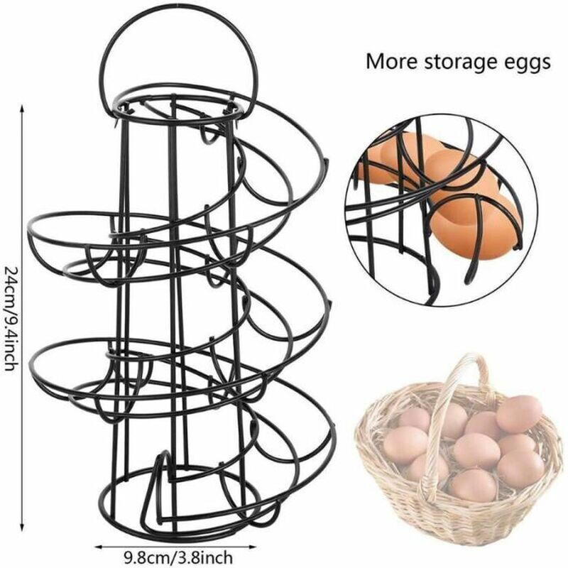 Support à œufs à 32 grilles, boîte de rangement pour œufs domestique