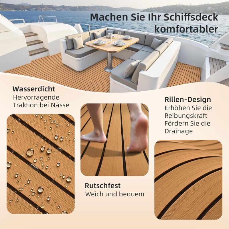 Tapis De Protection De Sol Piscine Mousse EVA Noir Motif Feuilles 40x40cm 72 Pieces 72268715