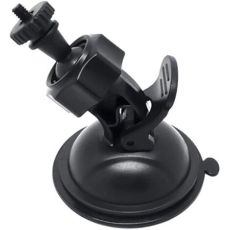Caméra Embarquée Support, Support à Ventouse pour Dashcam Voiture, Rotatif à 360 Degrés Dash cam Ventouse Support, Installation facile, Support stable