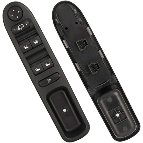6554.KT Interrupteur lève-vitre principal Bouton Commutateur de vitre électrique côté conducteur avant gauche pour 307 (1/5)