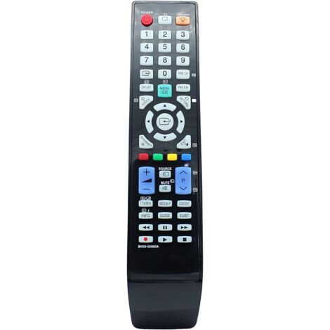 BN59-00860A Télécommande de rechange pour téléviseur LCD Samsung LE46B650 LE46B651 LE46B652 LE46B653 LE40B651T3W LE37B650T2W LE32B652T4W LE37B652T4W LE40B655W 2T4W LEUR 46B652T4W LE40B650T2W (1/5)