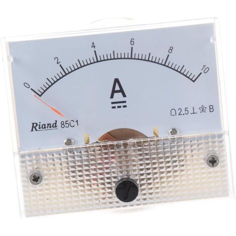85C1 0-10A Amperemetre analogique (1/4)
