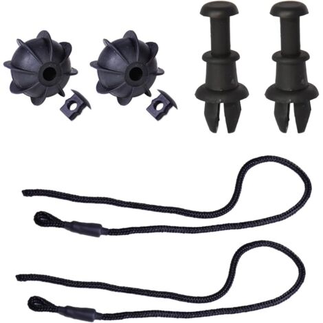 Cordons de Maintien pour Etagères Arrière de Voiture,Sangle de Fixation de Couvercle de Coffre,Sangle de Fixation D'étagère,pour Coffre à Bagages,Sangle de Plage Arrière 2 Pièces (1/5)